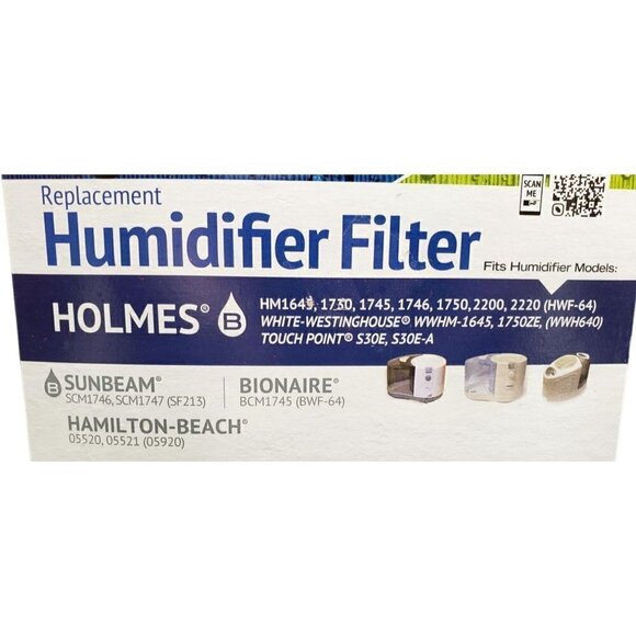 Best Air H64 Replacement Humidifier Expandable Wick Filter 2 PACK Holmes B - Picture 2 of 3
